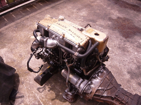 ขายเครื่องยนต์ดีเซล ISUZU มังกรทอง90พร้อมเกียร์