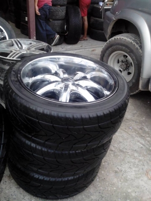 ขายเเม๊ก 22 นิ้วพร้อมยาง ราคาไม่เเพงจัดส่งได้ทั่วประเทศ