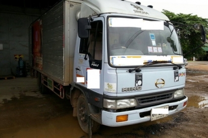 ขาย FB4J 140 แรง ปี 40 ตู้แห้ง 5 m รถสถาพดี โทร 088-4501277