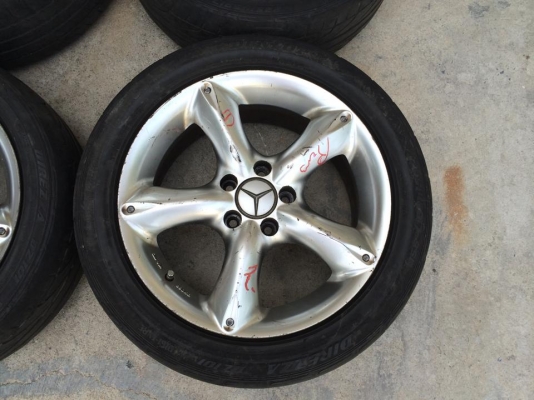 max benz slk ขอบ17 แท้ เก่าญี่ปุ่น max benz slk ขอบ17 แท้ เก่าญี่ปุ่น