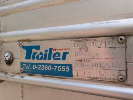 ขายด่วนพ่วงตู้แครี่บอย.ยาว3ม.สูง1.75ม.กว้าง2.2ม. ขายด่วนพ่วงตู้แครี่บอย.ยาว3ม.สูง1.75ม.กว้าง2.2ม.