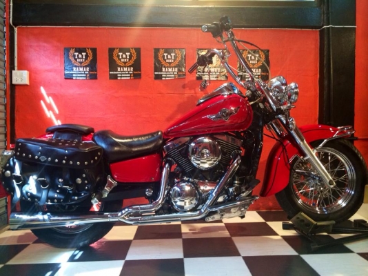 T&amp;T BIKE RAMA2 ขาย KAWASAKI VULCAN CLASSIC1500 ปี2000เอกสาร อินวอย สรรพสามิต แท้ รถไม่เคยล้มไม่มีลอย ราคา169000