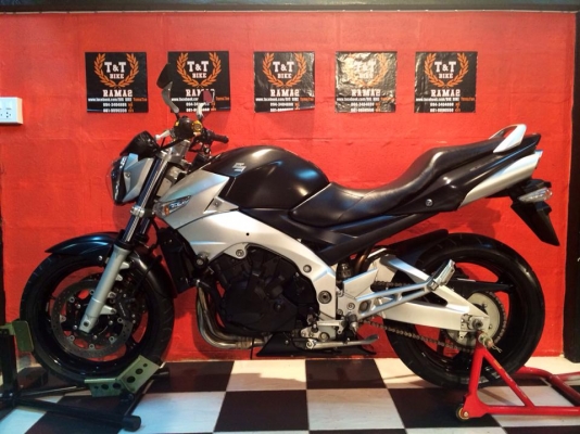 T&amp;T BIKE RAMA2 ขายSUZUKI B-KING400 2008 เอกสาร inv+สพม แท้ รถสภาพนางฟ้าทุกอย่างใช้ได้ครบ ราคา 99500