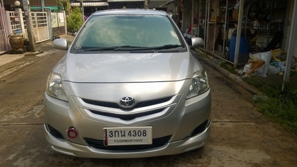 Toyota Vios 1.5 E ปี 2007 เกียร์ออโต้ ติดแก๊ส LPG