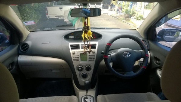 Toyota Vios 1.5 E ปี 2007 เกียร์ออโต้ ติดแก๊ส LPG Toyota Vios 1.5 E ปี 2007 เกียร์ออโต้ ติดแก๊ส LPG