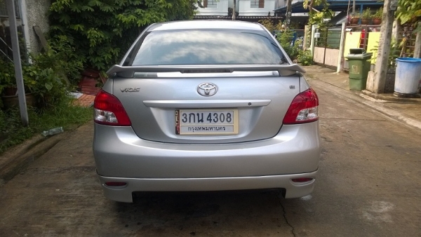 Toyota Vios 1.5 E ปี 2007 เกียร์ออโต้ ติดแก๊ส LPG Toyota Vios 1.5 E ปี 2007 เกียร์ออโต้ ติดแก๊ส LPG