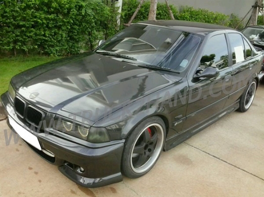 รถยนต์ BMW 318i auto 1992 สีดำ เครื่องเดิม ไม่ติดแก๊ส