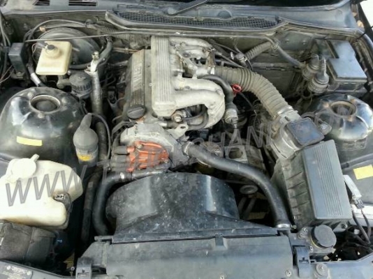 รถยนต์ BMW 318i auto 1992 สีดำ เครื่องเดิม ไม่ติดแก๊ส