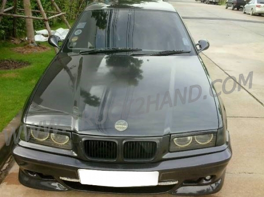รถยนต์ BMW 318i auto 1992 สีดำ เครื่องเดิม ไม่ติดแก๊ส