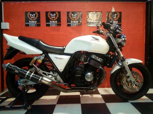 T&amp;T BIKE RAMA2 ขายHONDA CB400 VS.S ปี98 ลายฉลองครบ50ปี  เอกสาร อินวอย + สรรพสามิตแท้ สภาพนางฟ้า ราคา 72500 ฿