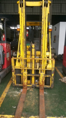 ขายรถไฟฟ้านั่งขับ TOYOTA 7FB25 ขนาด 2.5 ตัน อุปกรณ์ครบพร้อมตู้ชาร์จ