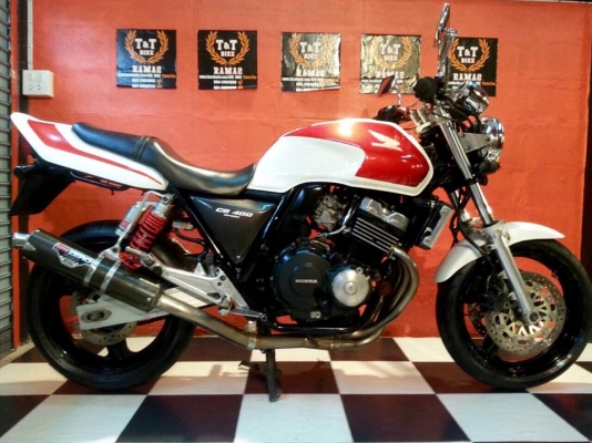 T&amp;T BIKE RAMA2 ขาย HONDA CB400 ปี96 เอกสาร inv+สพมแท้ สภาพรถระบบไฟใช้ได้ครบเครื่องแรงๆ สีสวย ราคาดพียง 62500฿