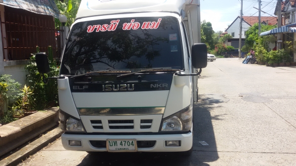 ขาย Isuzu NKR 4ล้อไม่ติดเวลา ป้ายเล็ก รถห้าง ปี50