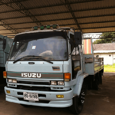 ขารถบรรทุก10 ดั้ม ISUZU 175 แรงม้ากะบะยาว5.5เมตร พร้อมใช้งาน