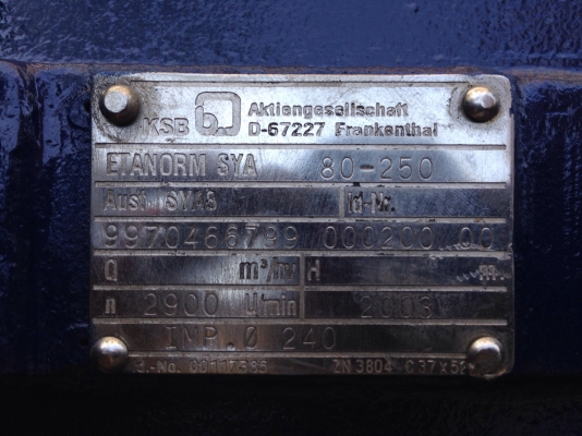 ขายหัวปั้มน้ำหอยโข่ง KSB ขนาด เข้า 4 นิ้ว ออก 3 นิ้ว สภาพสวย เก่าเก็บจอดนาน(ทำสีใหม่) วิ่งนิ่ม พร้อมใช้งาน ขายหัวปั้มน้ำหอยโข่ง KSB ขนาด เข้า 4 นิ้ว ออก 3 นิ้ว สภาพสวย เก่าเก็บจอดนาน(ทำสีใหม่) วิ่งนิ่ม พร้อมใช้งาน