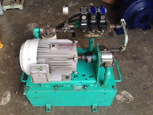 ขายปั้มน้ำมันไฮโดรลิค ขนาด 3 HP. 380V สภาพสวย วาล์วคอนโทรล110VAC 3 ชุดอุปกรณ์ครบ พร้อมใช้งาน ขายปั้มน้ำมันไฮโดรลิค ขนาด 3 HP. 380V สภาพสวย วาล์วคอนโทรล110VAC 3 ชุดอุปกรณ์ครบ พร้อมใช้งาน