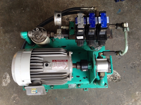 ขายปั้มน้ำมันไฮโดรลิค ขนาด 3 HP. 380V สภาพสวย วาล์วคอนโทรล110VAC 3 ชุดอุปกรณ์ครบ พร้อมใช้งาน ขายปั้มน้ำมันไฮโดรลิค ขนาด 3 HP. 380V สภาพสวย วาล์วคอนโทรล110VAC 3 ชุดอุปกรณ์ครบ พร้อมใช้งาน