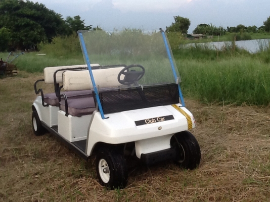 รถกอล์ฟคลับคาร์สภาพดีพร้อมใช้แบ็ตฯใหม่เครื่องเกียร์ช่วงล่างดี