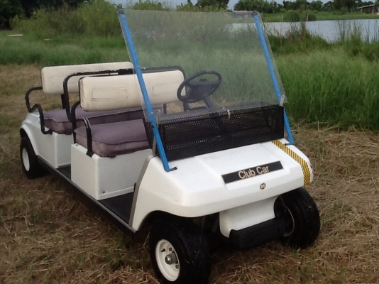 รถกอล์ฟคลับคาร์สภาพดีพร้อมใช้แบ็ตฯใหม่เครื่องเกียร์ช่วงล่างดี รถกอล์ฟคลับคาร์สภาพดีพร้อมใช้แบ็ตฯใหม่เครื่องเกียร์ช่วงล่างดี