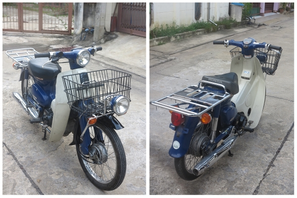 Honda C50 รุ่นSuper Cub รถเซียงกง (หัวฉีด)