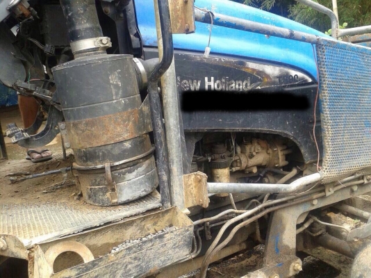 ขายรถไถ New HoIIand TS90 กรองใหญ่ เอกสารเล่มทะเบียน สนใจโทร 081-9701072