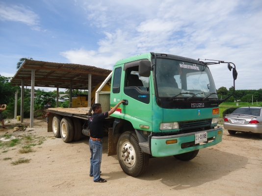 ขายด่วนรถเทนเลอร์UDเครือง260แรงลากแบคโฮPC200/2เพลา