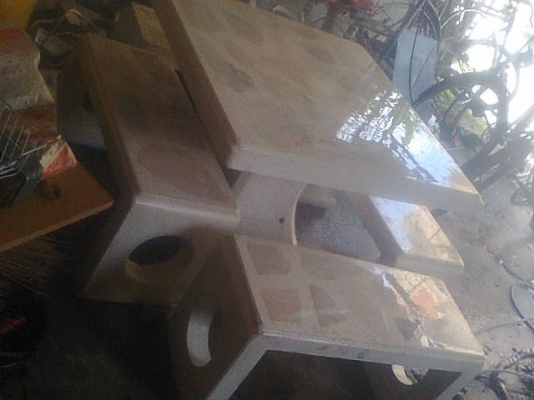 ขายโต๊ะหินอ่อน ทรงญี่ป่นชุดใหญ่