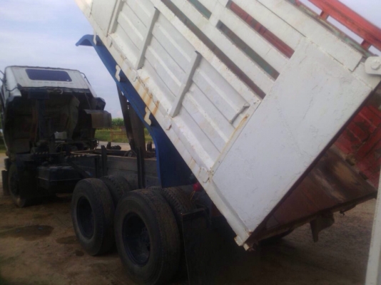 ขายรถบรรทุกสิบล้อดัมพ์ MITSUBISHI TD ซีเรียล 3,0xx กระบะดัมพ์สามมิตร เครื่อง  6d16-195 แรง ทะเบียนพร้อม