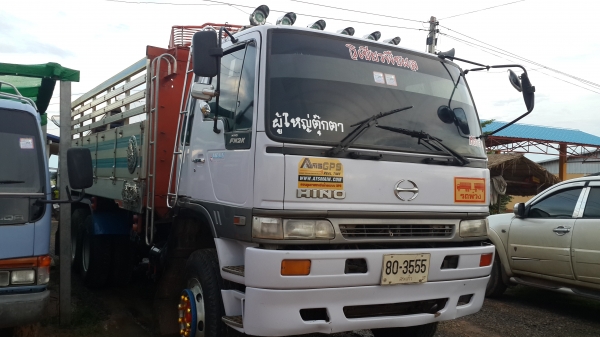 ขายด่วนHINOFM2KNLD260สองเพลาดั้มมีลำโพงลากลูกสภาพสวยสุดๆโทร0843923995