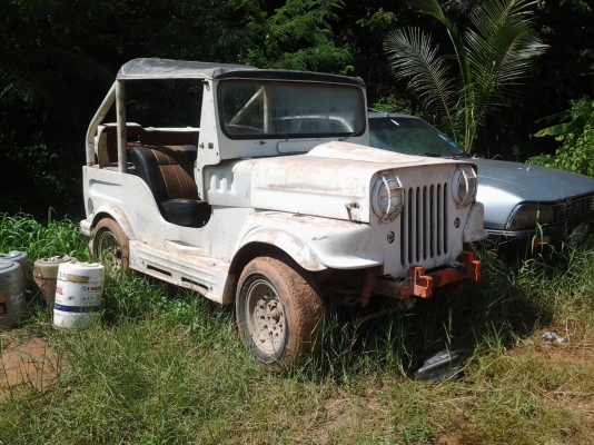 JEEP เปลือยหลังคาตากลม เครื่องอิซูซุ รถสวยครับ ทะเบียนไม่มีนะครับพี่น้อง