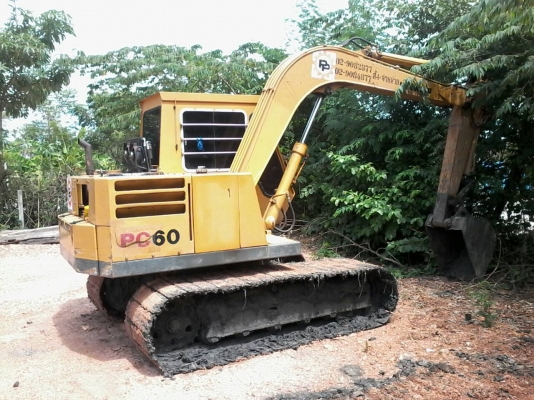 มาอีกแล้วรถพร้อมลุยงานKOMATSU PC 60-1 สภาพเก่านอก สีเดิมๆพร้อมใช้ มาอีกแล้วรถพร้อมลุยงานKOMATSU PC 60-1 สภาพเก่านอก สีเดิมๆพร้อมใช้