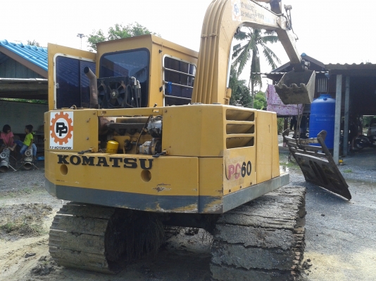 มาอีกแล้วรถพร้อมลุยงานKOMATSU PC 60-1 สภาพเก่านอก สีเดิมๆพร้อมใช้ มาอีกแล้วรถพร้อมลุยงานKOMATSU PC 60-1 สภาพเก่านอก สีเดิมๆพร้อมใช้