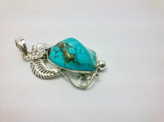 จี้เงินพลอยขี้นก