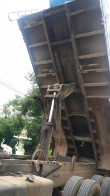 ขายรถพ่วงดั้มแม่ลูก ISUZU 2 เพลา