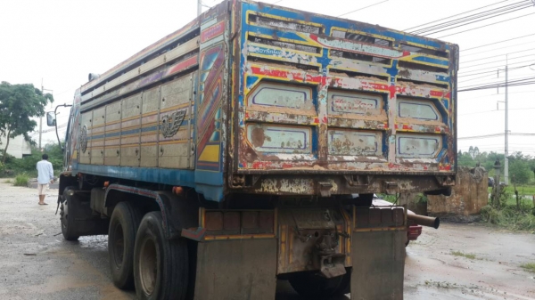 ขายรถพ่วงดั้มแม่ลูก ISUZU 2 เพลา