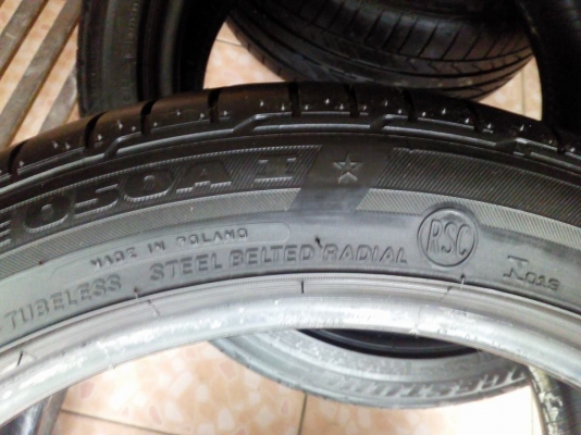ขายยาง\% 225/45/17 - 255/40/17 บริสโตน รันแฟด ปี11 4,500