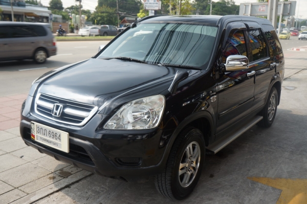HONDA CR-V ปี 2003 รถสวย ARIBAG คู่ เบรคระบบ ABS ล้อ MAX แอร์เย็น กระจกไฟฟ้า เครื่องเดิมวิ่งดี ช่วงล่างแน่น ระบบไฟใช้งานปกติ ภายในสภาพสวย สีสวย รถพร้อมใช้งาน จัดไฟแนนได้ HONDA CR-V ปี 2003 รถสวย ARIBAG คู่ เบรคระบบ ABS ล้อ MAX แอร์เย็น กระจกไฟฟ้า เครื่องเดิมวิ่งดี ช่วงล่างแน่น ระบบไฟใช้งานปกติ ภายในสภาพสวย สีสวย รถพร้อมใช้งาน จัดไฟแนนได้