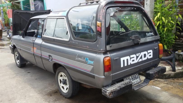 FAMILIA 1.3  CABเล็ก ปี92 บางทั้งคันสีเดิมๆ ช่วงล่าง เครื่องดีมากแอร์หน้าหลัง กระบะรอนสวยมากๆไร้ร่องรอย เอกสารพร้อมโอน ทะเบียนเต็ม