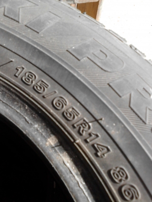 185/65R14 BRIDGESTONE TAXI PREMIUM   TEL.081-427-3941
