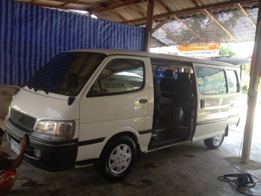 ขายรถตู้ toyota หลังคาเตี้ย-ช่วงยาว ปี 98 รถสวยสภาพพร้อมใช้งาน ราคาถูกๆ (ขายแล้วนะครับ)