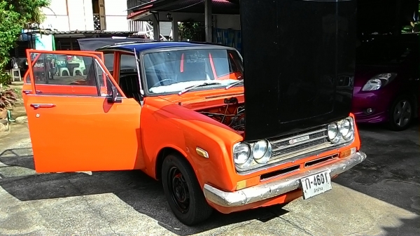 ขายเก๋ง โตโยต้า 4ประตู RT40 ปี2508 มีทะเบียน