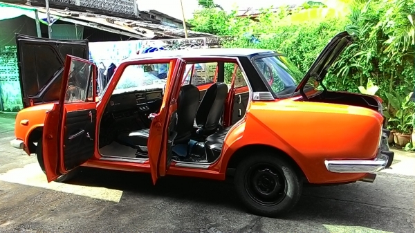 ขายเก๋ง โตโยต้า 4ประตู RT40 ปี2508 มีทะเบียน