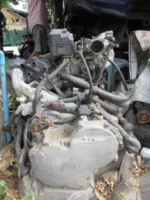 เครื่องพร้อมเกียร์ออโต้ 4A-FE ของเก่าญี่ปุ่น