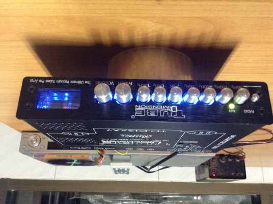 ขายปรีแอมป์หลอดยี่ห้อTUBE DIMENSION ไม่เคยเปิดฝา