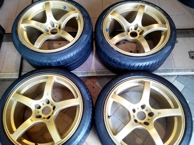 ล้อProdrive ขอบ18 9 -10 5/114 พร้อมยาง