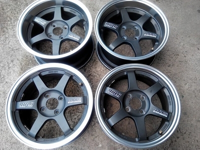 ล้อ TE37 ขอบ15กว้าง7-8