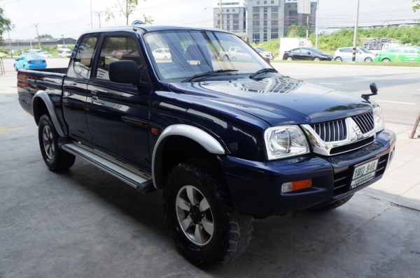 MITSUBISHI STRADA 4WD ปี 1997 รถสวย พวงมาลัยพาวเวอร์ กระจกไฟฟ้า ล้อ MAX เกียร์โฟร์ใช้งานปกติ เครื่องเดิมๆแน่นๆ ช่วงล่างดี แอร์เย็นๆ ภายในสภาพสวย สีสวย รถพร้อมใช้งาน จัดไฟแนนได้