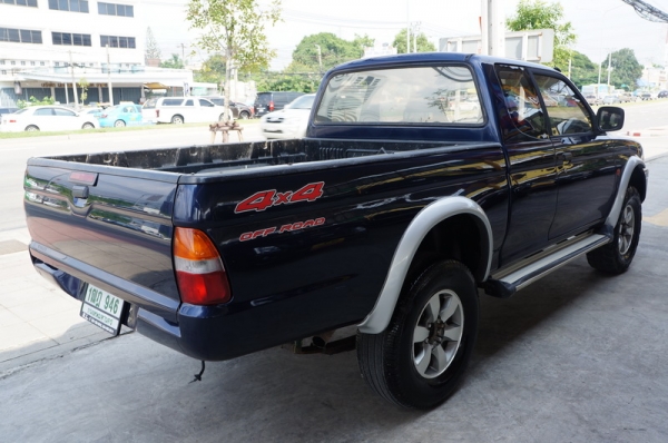 MITSUBISHI STRADA 4WD ปี 1997 รถสวย พวงมาลัยพาวเวอร์ กระจกไฟฟ้า ล้อ MAX เกียร์โฟร์ใช้งานปกติ เครื่องเดิมๆแน่นๆ ช่วงล่างดี แอร์เย็นๆ ภายในสภาพสวย สีสวย รถพร้อมใช้งาน จัดไฟแนนได้