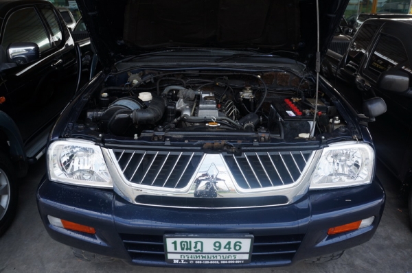 MITSUBISHI STRADA 4WD ปี 1997 รถสวย พวงมาลัยพาวเวอร์ กระจกไฟฟ้า ล้อ MAX เกียร์โฟร์ใช้งานปกติ เครื่องเดิมๆแน่นๆ ช่วงล่างดี แอร์เย็นๆ ภายในสภาพสวย สีสวย รถพร้อมใช้งาน จัดไฟแนนได้