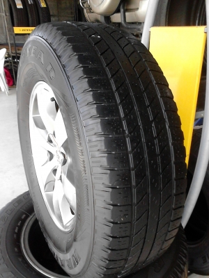 แม๊ก ขอบ 16 ขนาด 6 รู ( 16 X7JJ ) พร้อมยาง 245/70R16 GOODYEAR EAGLE ชุด 4 ล้อ TEL.081-427-3941